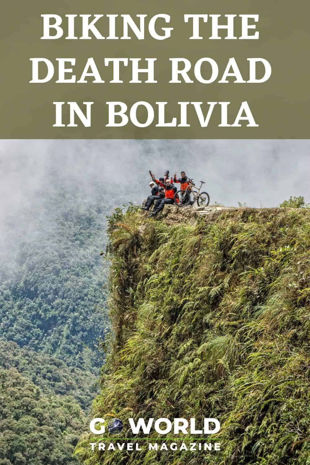 The Death Road in Bolivia has claimed thousands of lives but if you're looking for an epic adrenaline thrill try this Death Road bike tour. #Travelinbolivia #deathroadbolivia #lapazbolivia