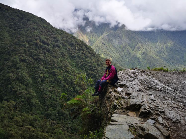 Death Road in Bolivia