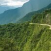 Death Road in Bolivia