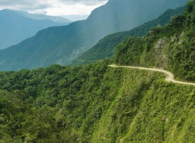Death Road in Bolivia