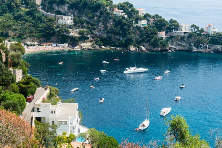 Beach in French Riviera