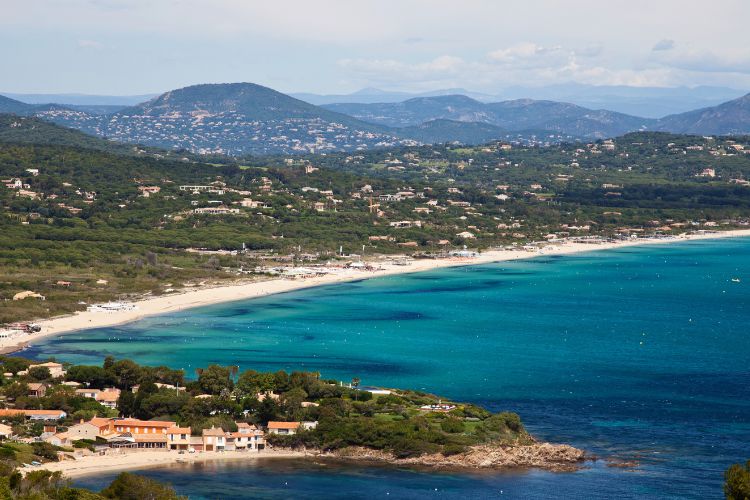 French Riviera Pampelonne Beach 