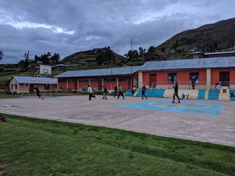 Island of Taquile Lake Titicaca