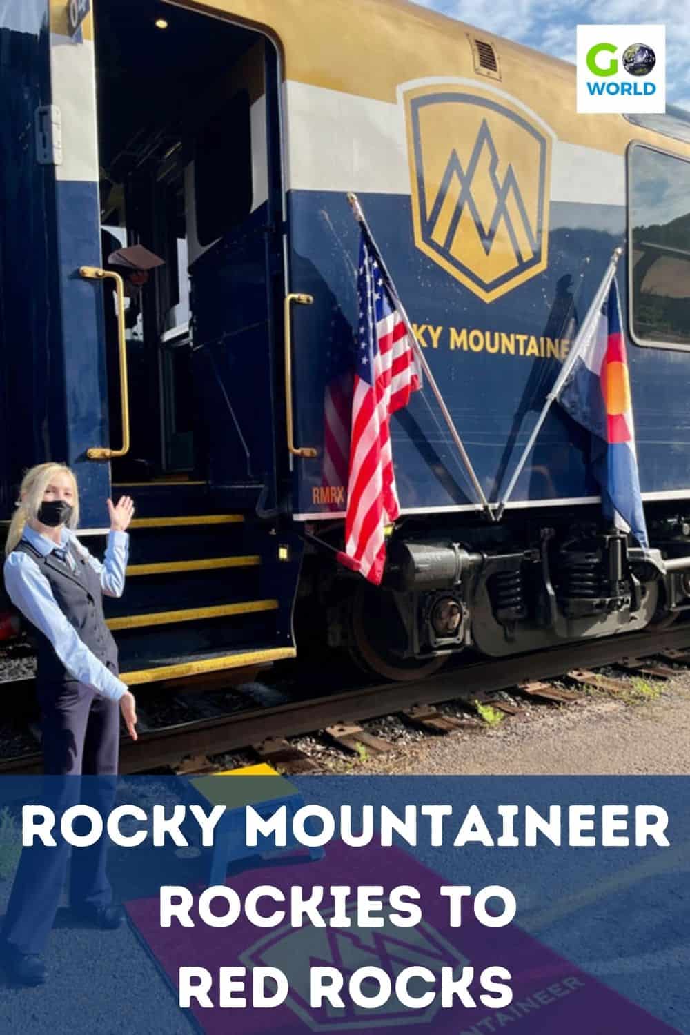 Rocky Mountaineer has launched its first US route from the Rockies to Red Rocks. Climb aboard for a luxurious journey with incredible scenery. #traintravel #rockymountaineer #coloradotravel