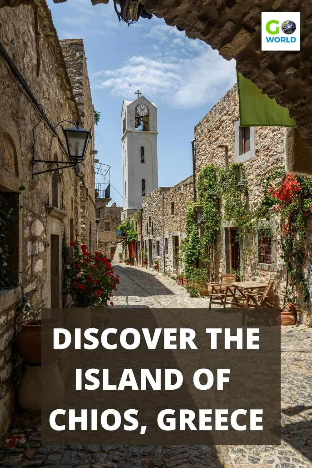 The island of Chios, Greece is off the beaten path of tourists which allows a more authentic Greek experience that you will never forget. #Greece #GreekIsland