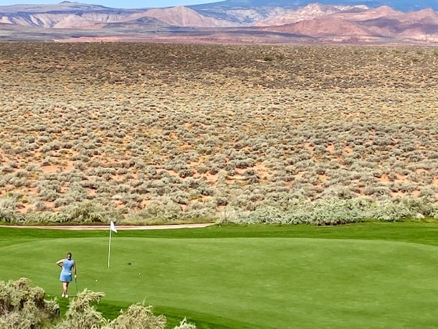 Desert Southern Utah golf