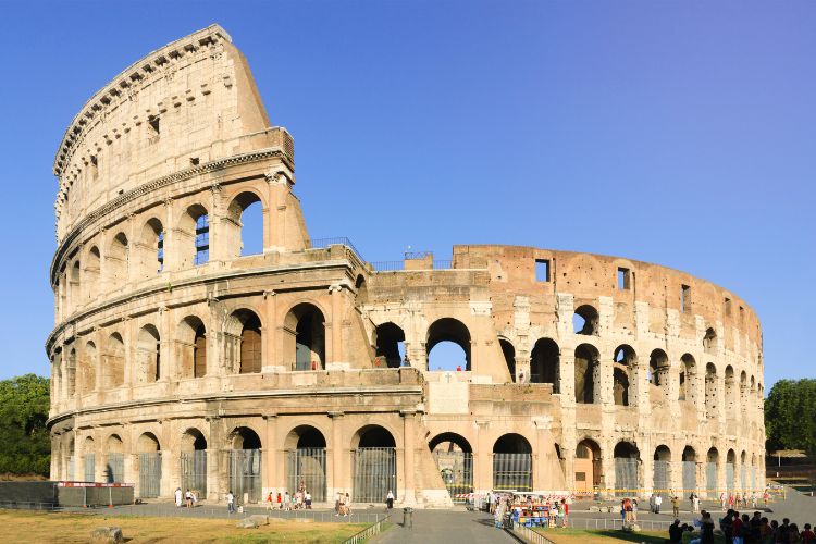 Rome's famous Colosseum