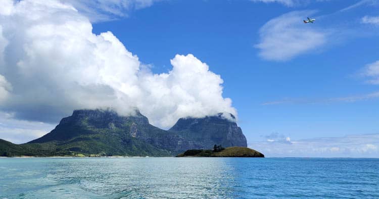 Lord Howe Island The twin peaks