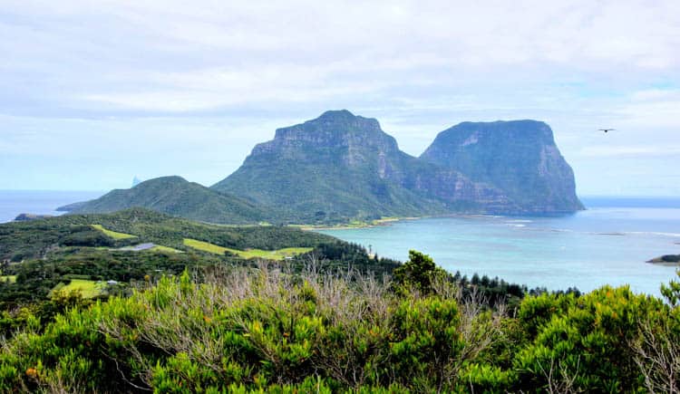 Lord Howe Island View from Malabar Hill