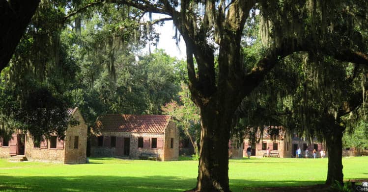 South Carolina Plantations. Slave quarters dating back to between 1790-1810