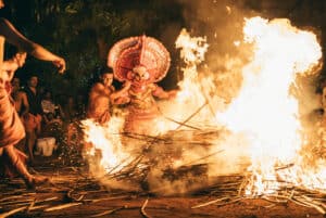 Theyyam Kandanar Kelan. Photo by Lee Jones