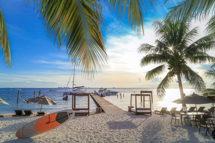 Beach in Cancun