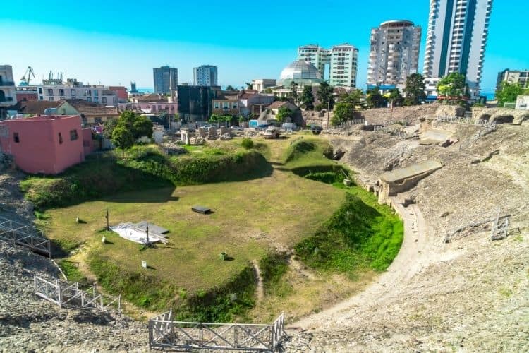 Albania Durres Amphitheatre 