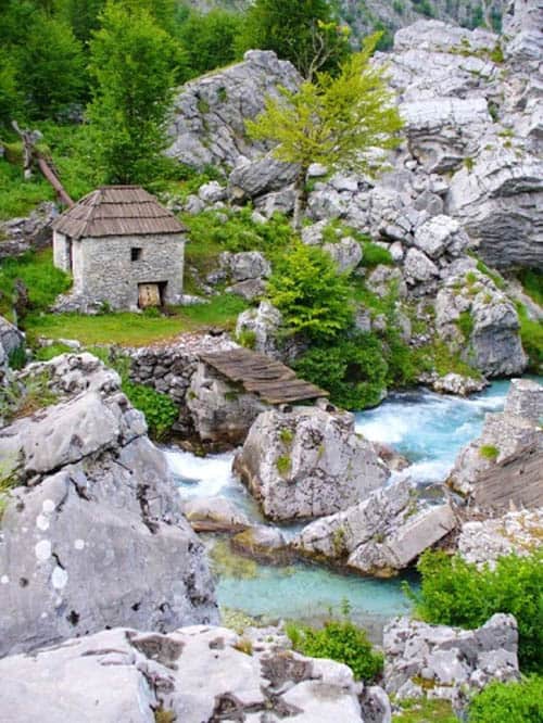Valbona River, Albanian Alps