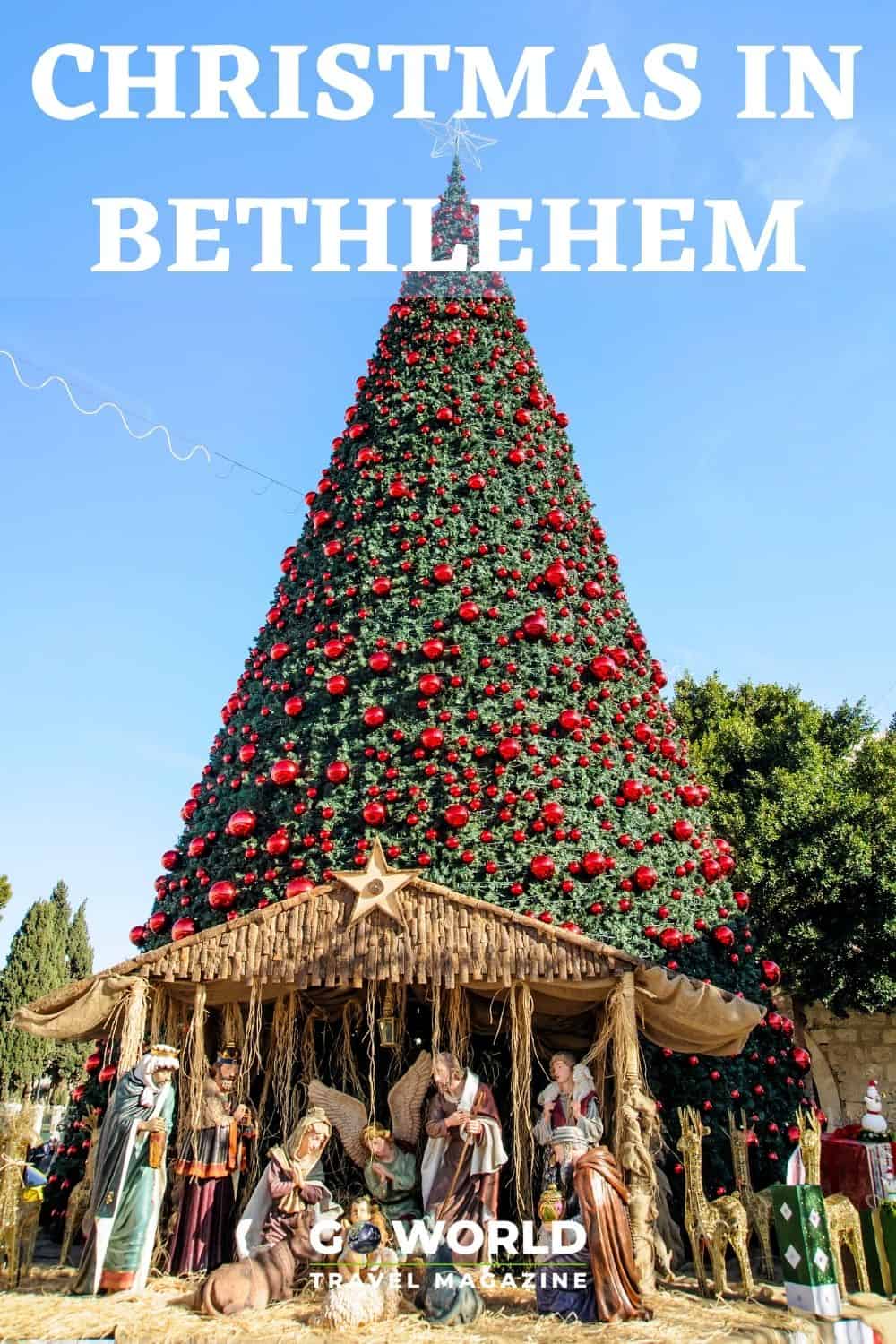 Have you dreamed of spending Christmas in Bethlehem? Read about what to see and do in the city where Christ and therefore, Christmas was born. #Bethlehem #christmasinbethlehem