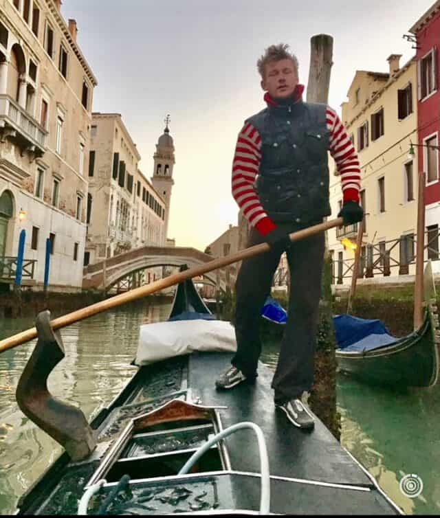 gondolier Italy