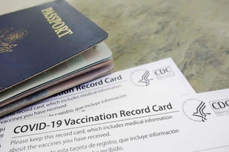 Italy Travel Requirements COVID Vaccination card