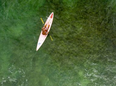 Kayaking on a trip to Grenada