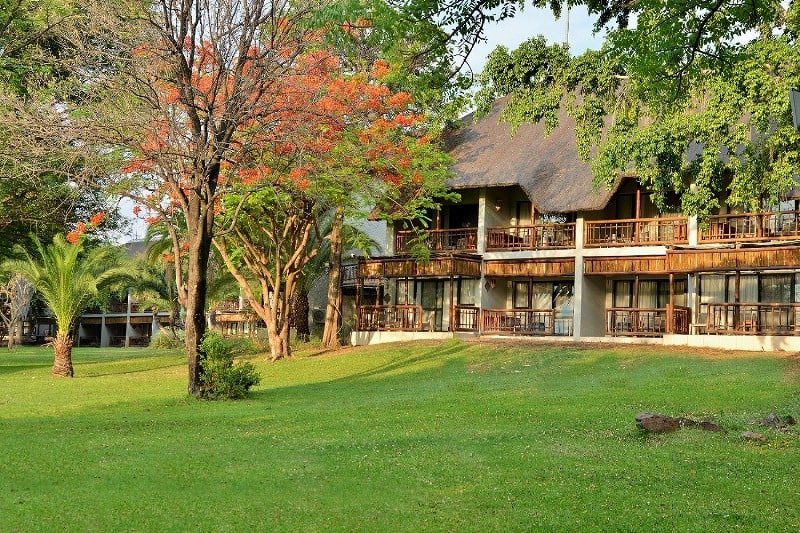 Crest Mowana rooms and grounds. Photograph courtesy of Cresta Mowana.