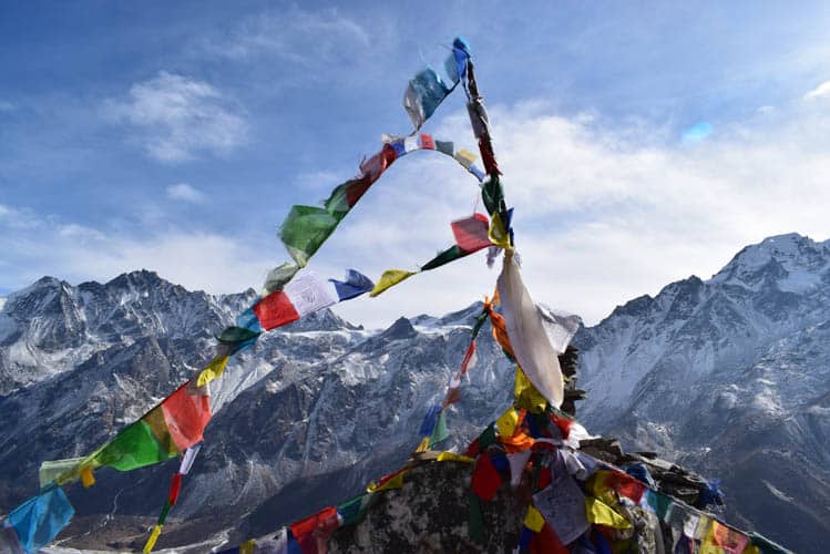 Hiking in the Himalayas 