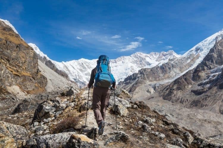 Hiking in the Himalayas