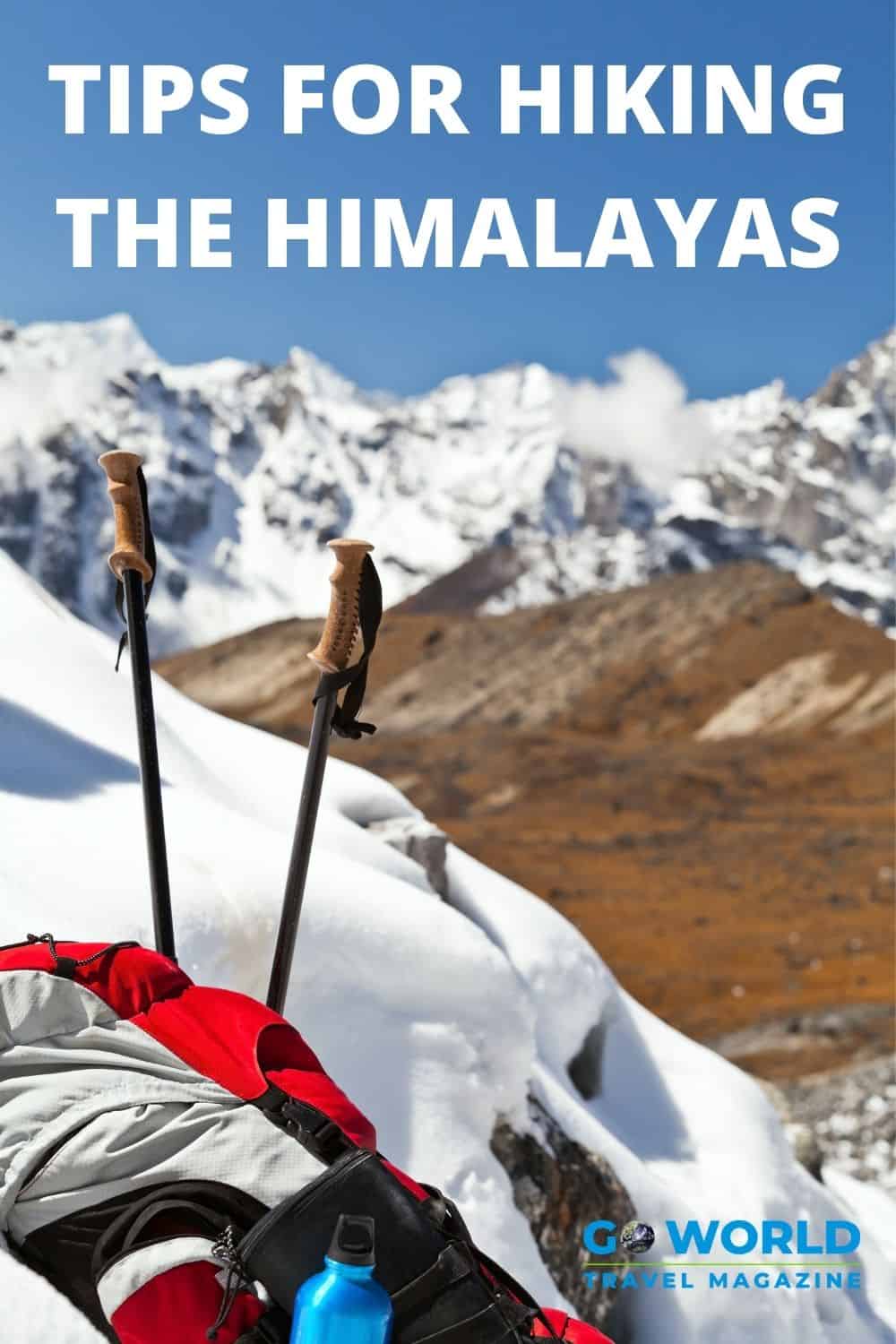 Hiking in the Himalayas is an amazing life-changing experience but you need to be prepared. Learn from the tips of an unprepared first-timer. #Himalayas #Nepal #hikinginthehimalayas