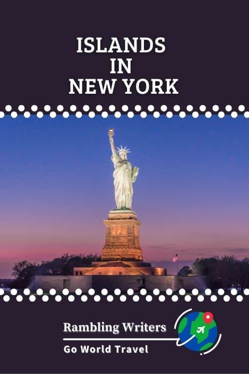 Did you know New York has more than 40 islands? Go island hopping in New York. #NewYorkIslands #Island #Islandhopping #LibertyIsland