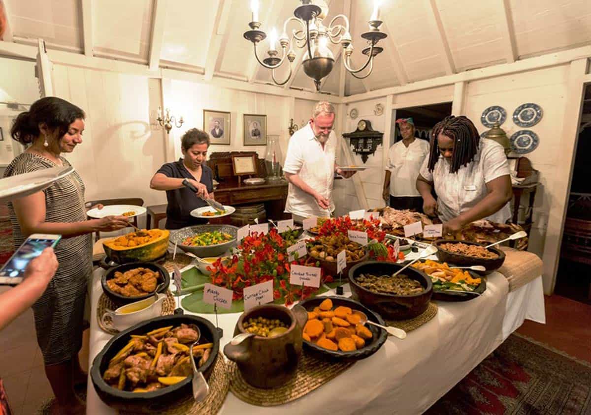 The Hermitage Inn Pig Roast in Nevis is one of the most memorable meals ever. Photo by Fyllis Hockman