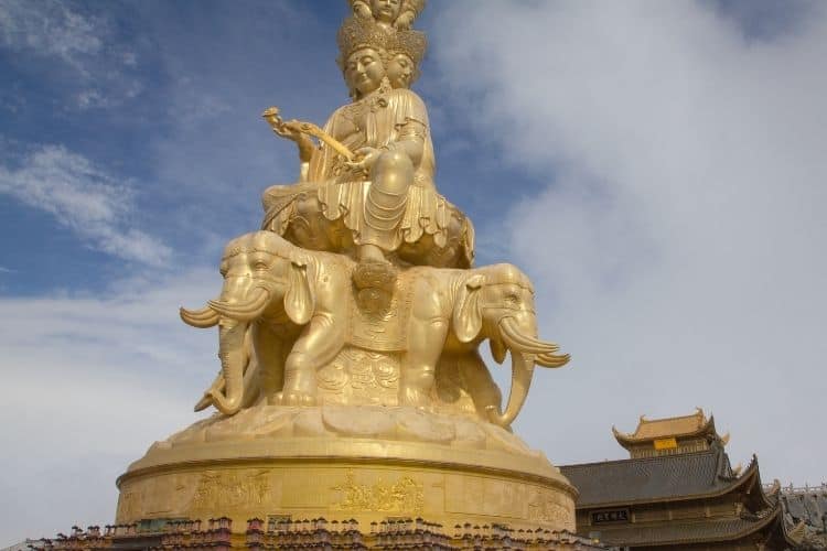 Mount Emei Golden Budda 