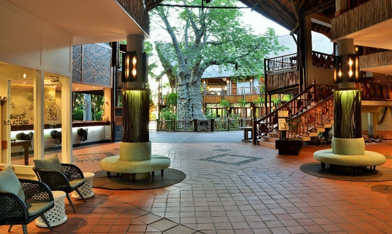 Cresta Mowana lobby. Photograph courtesy of Cresta Mowana.
