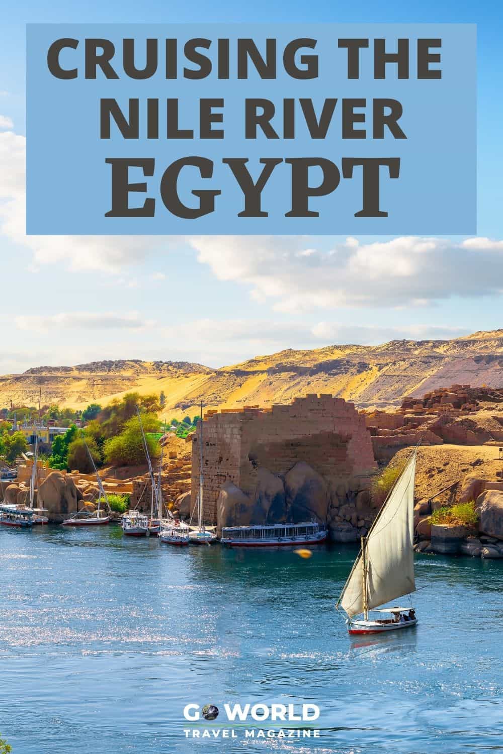 A Nile cruise is a great way to see many of Egypt's tops sights and attractions like those in Luxor and Aswan easily and comfortably. #Nileriveregypt #whattoseeinegypt #nilerivercruise