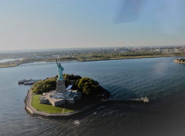 The Statue of Liberty dominates one of New York City’s best-known islands. Photo by Gilad Fiskus/Dreamstime