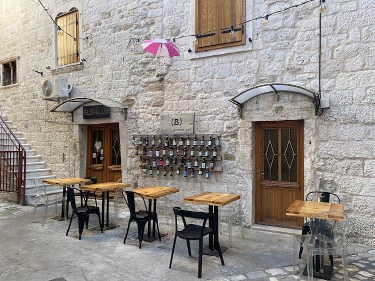 Shop Front in Trogir, Croatia. Photo by Janna Graber