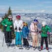 Family vacation at a smaller ski resort in Colorado