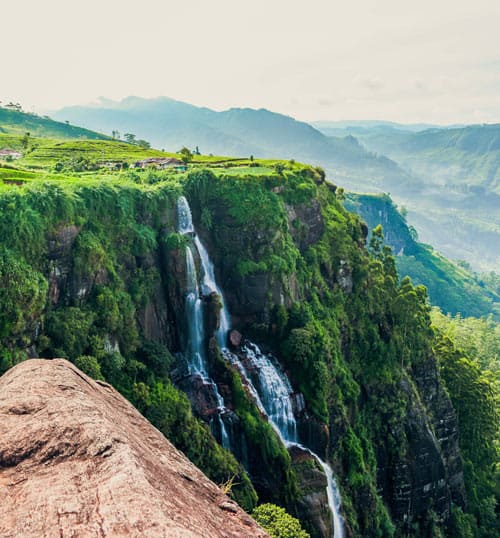 Gerandi Ella Waterfall in Sri Lanka