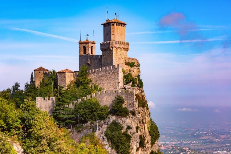 Guaita Fortress in San Marino