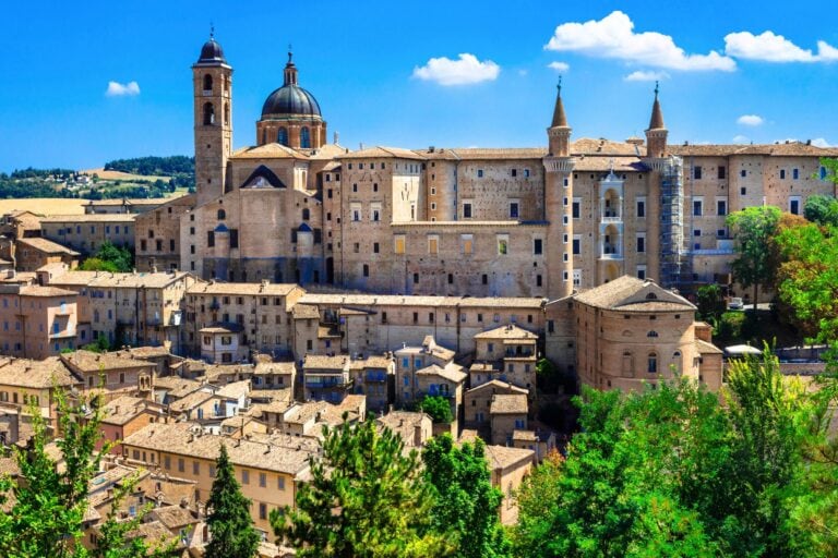 Medieval Urbino. Image by Freeartist from Getty Images via Canva