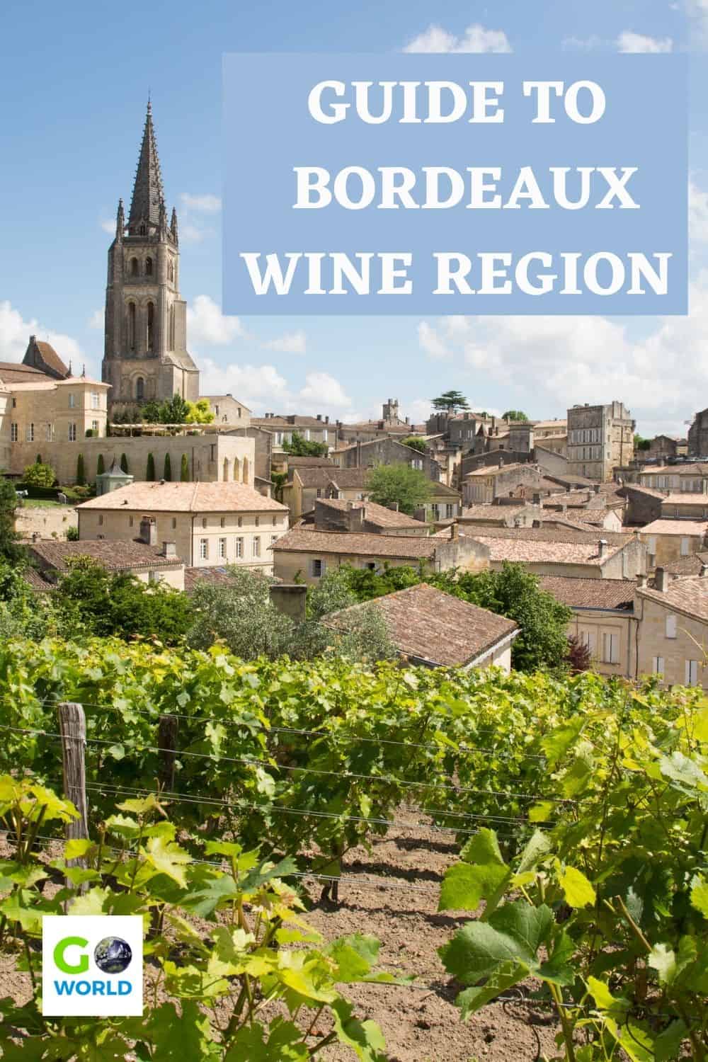 Visiting cellars and chateaus, tasting wine in stunning surroundings and learning about wine are just some of the things to do in Bordeaux. #France #Bordeauxwineregion