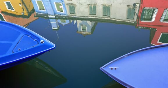 Burano Island in Italy