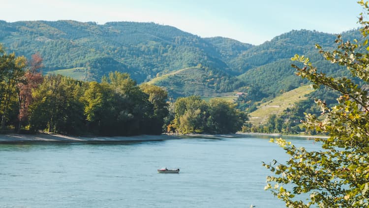 Danube in Wachau. Photo by Amy Aed