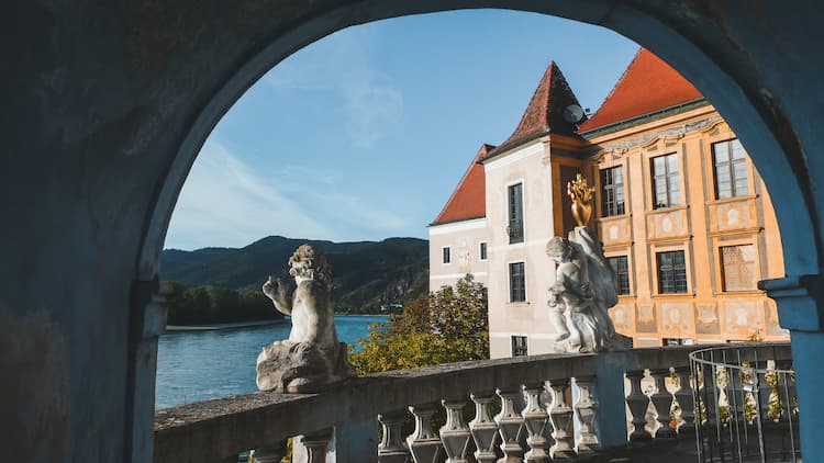 Inside Durnstein. Photo by Amy Aed