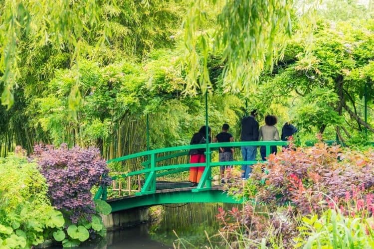 Monets Giverny Garden bridge