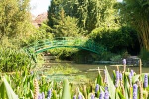 Father and Son Create a Precious Memory in Monet’s Giverny Garden