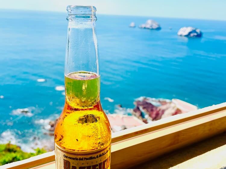 Stop and take in the views at The Observatory 1873 while sipping Mazatlan’s own Pacifico Beer. Photo by Jill Weinlein