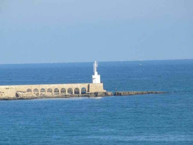 The lighthouse off Otranto is Italy’s easternmost point. Photo by Carol L. Bowman