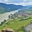 Danube River flowing through the Wachau Valley. Image by mrpluck from Getty Images via Canva