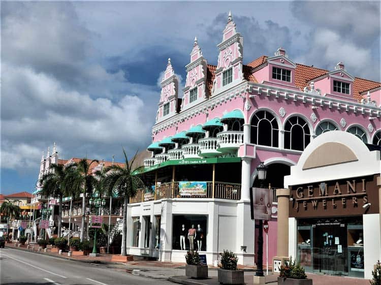 Oranjestad, Aruba is rich in Dutch Colonial Architecture. Photo by Victor Block