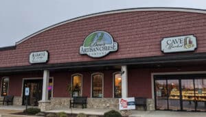 Door County Artisan Cheese Cave.