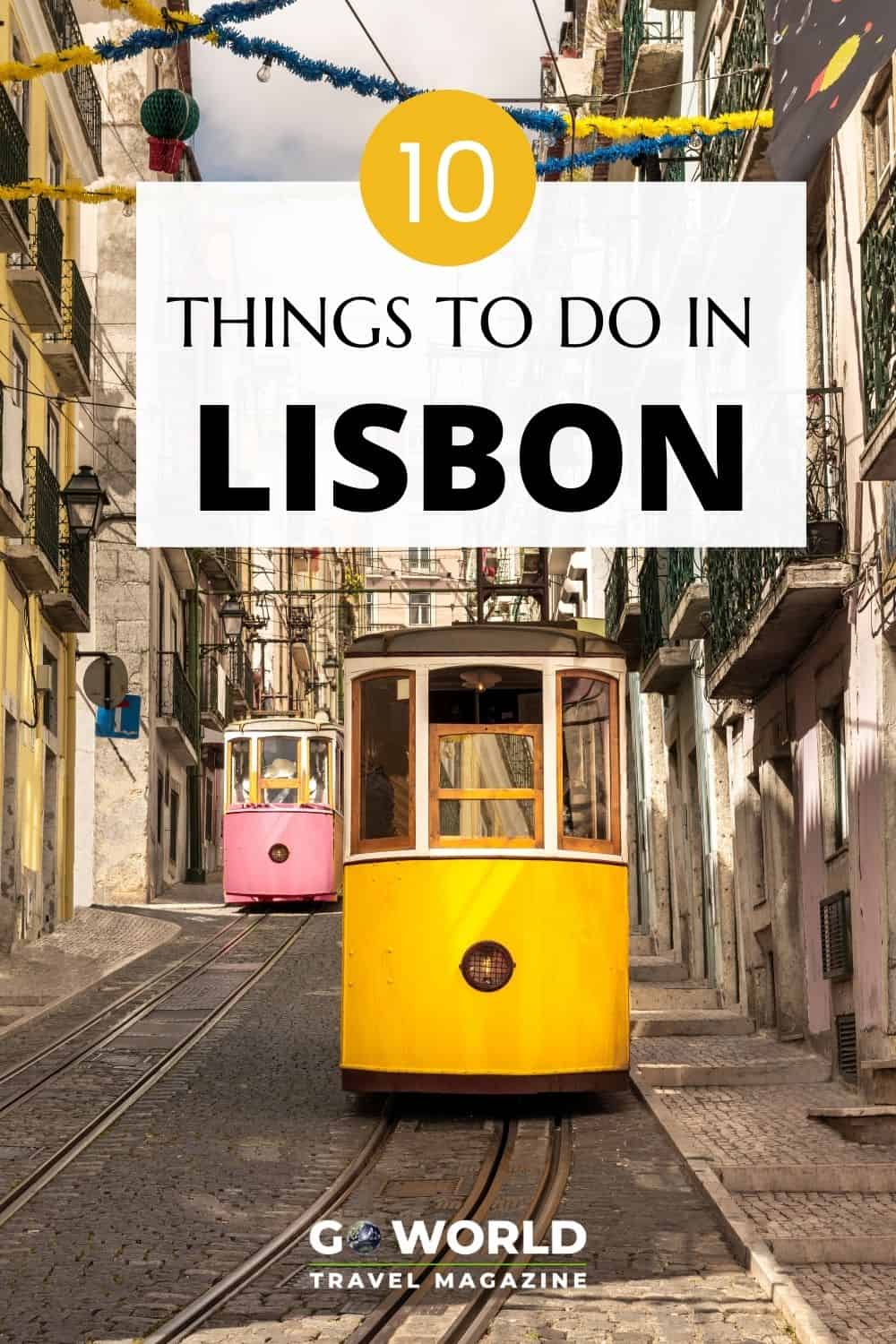 Lisbon, Portugal is a capitol city and top tourist destination. Castles, markets, nightlife and gastronomy: just a few things to do in Lisbon. #Portugal #Lisbon #ThingstodoinLisbon