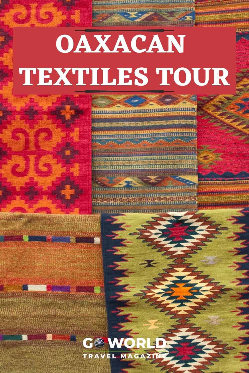Get to know Oaxaca, Mexico and its colorful traditions with a tour of the Oaxacan textile craft and the artisans who create them. #Oaxaca #Oaxacantextiles